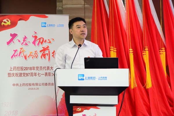 918博天堂控股召开2018年党员代表大会暨七一表彰大会