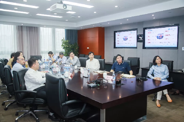 浦东新区人大常委会主任田春华一行赴918博天堂控股调研